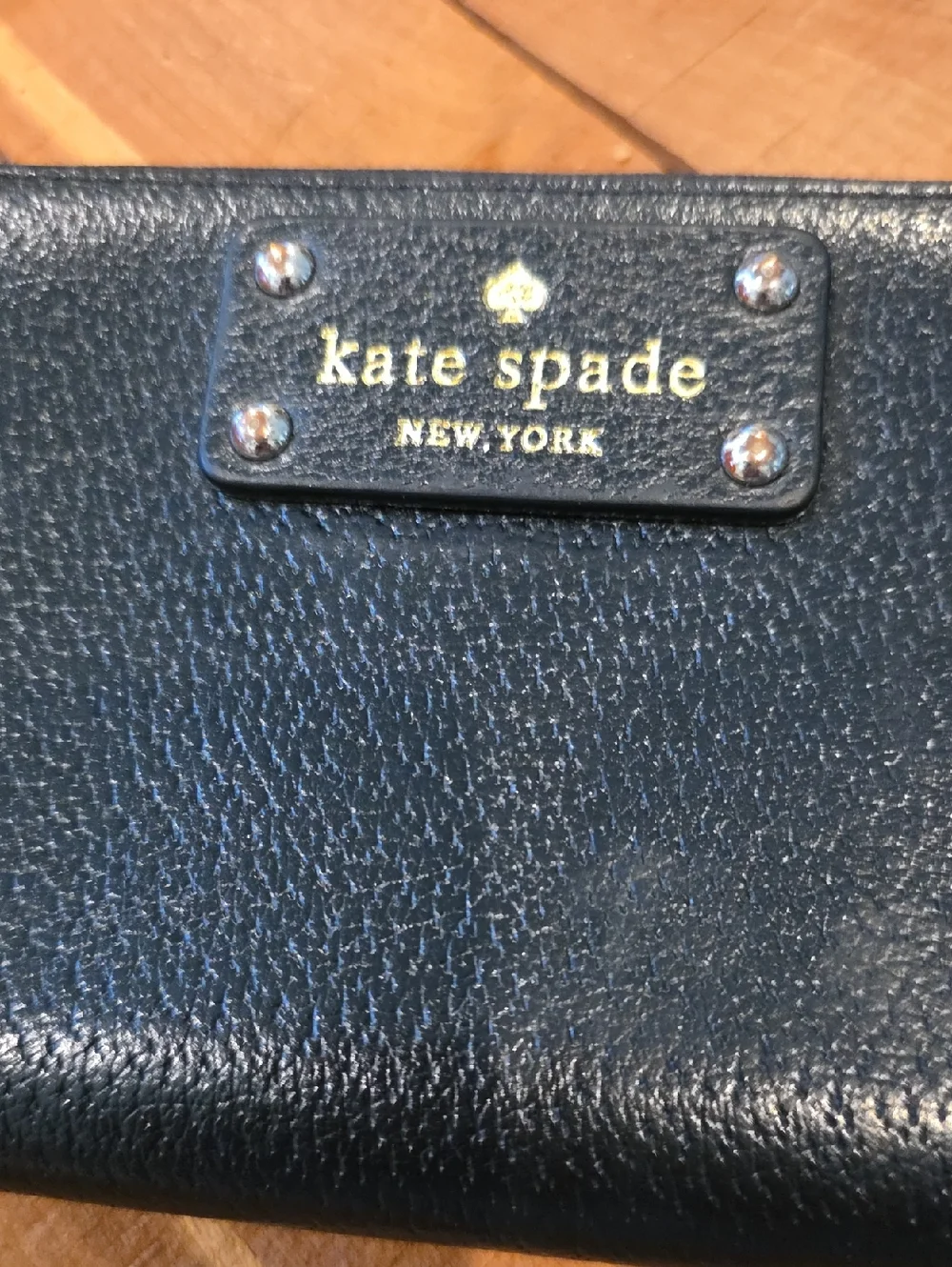Kate Spade Super Soft Black Long Wallet